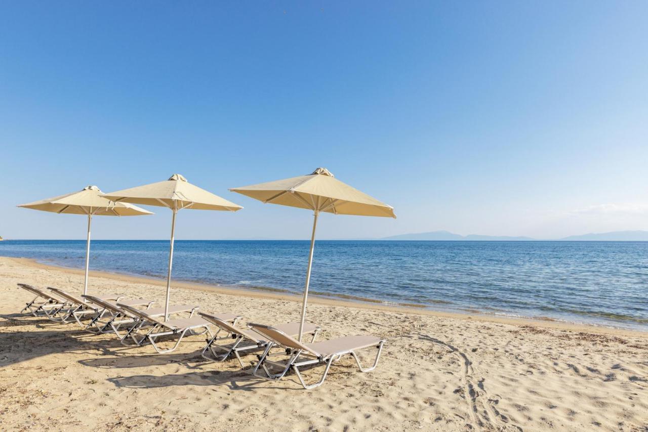 Luna Villa Private Beach Nea Iraklia Exteriér fotografie