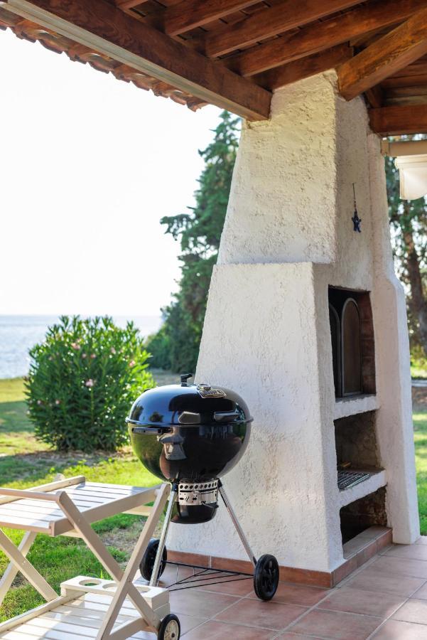 Luna Villa Private Beach Nea Iraklia Exteriér fotografie