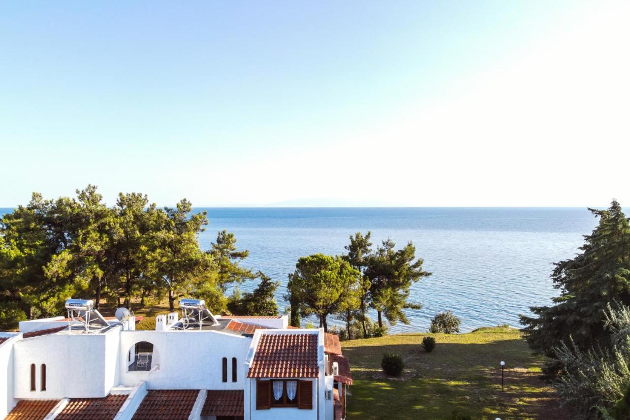 Luna Villa Private Beach Nea Iraklia Exteriér fotografie