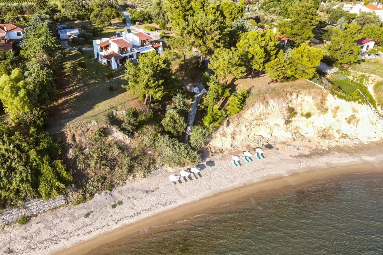 Luna Villa Private Beach Nea Iraklia Exteriér fotografie