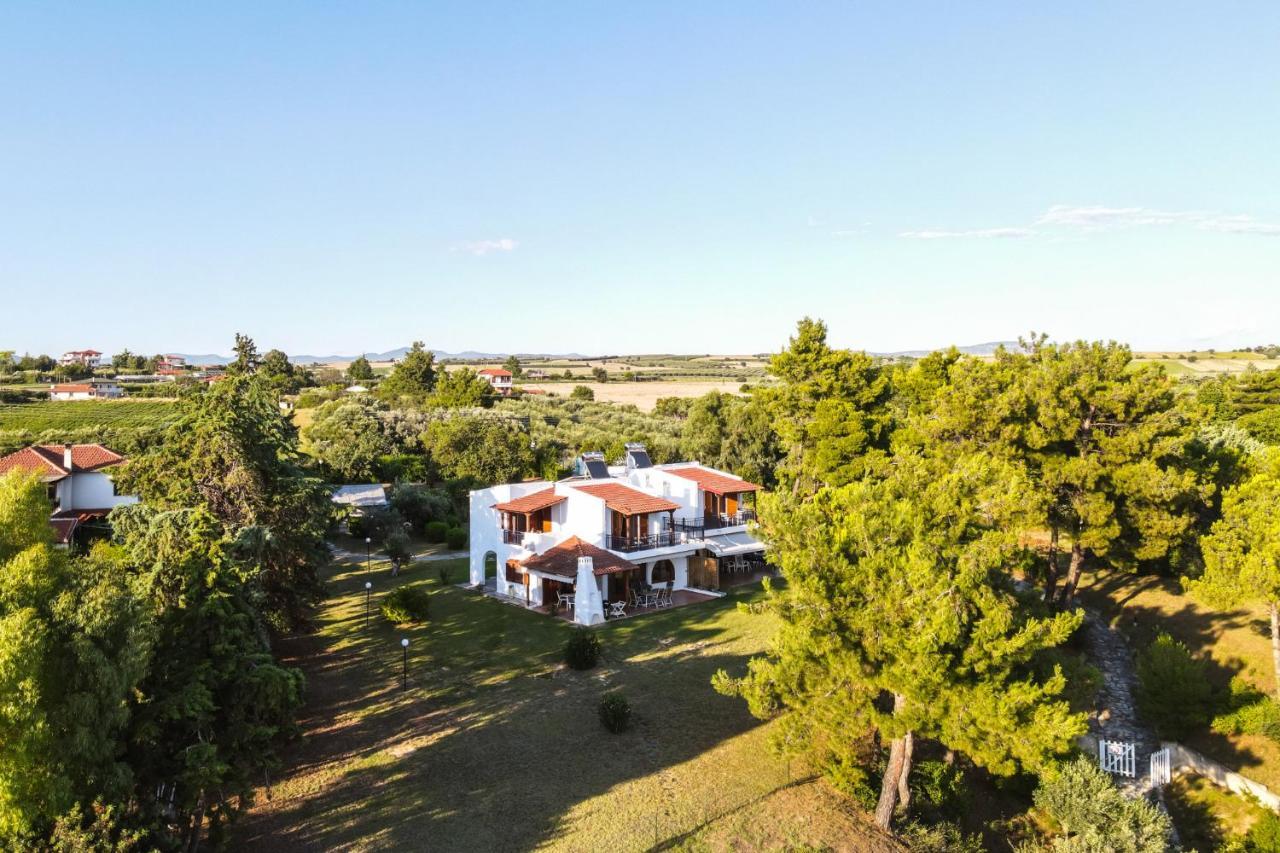 Luna Villa Private Beach Nea Iraklia Exteriér fotografie