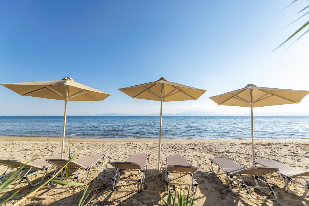 Luna Villa Private Beach Nea Iraklia Exteriér fotografie