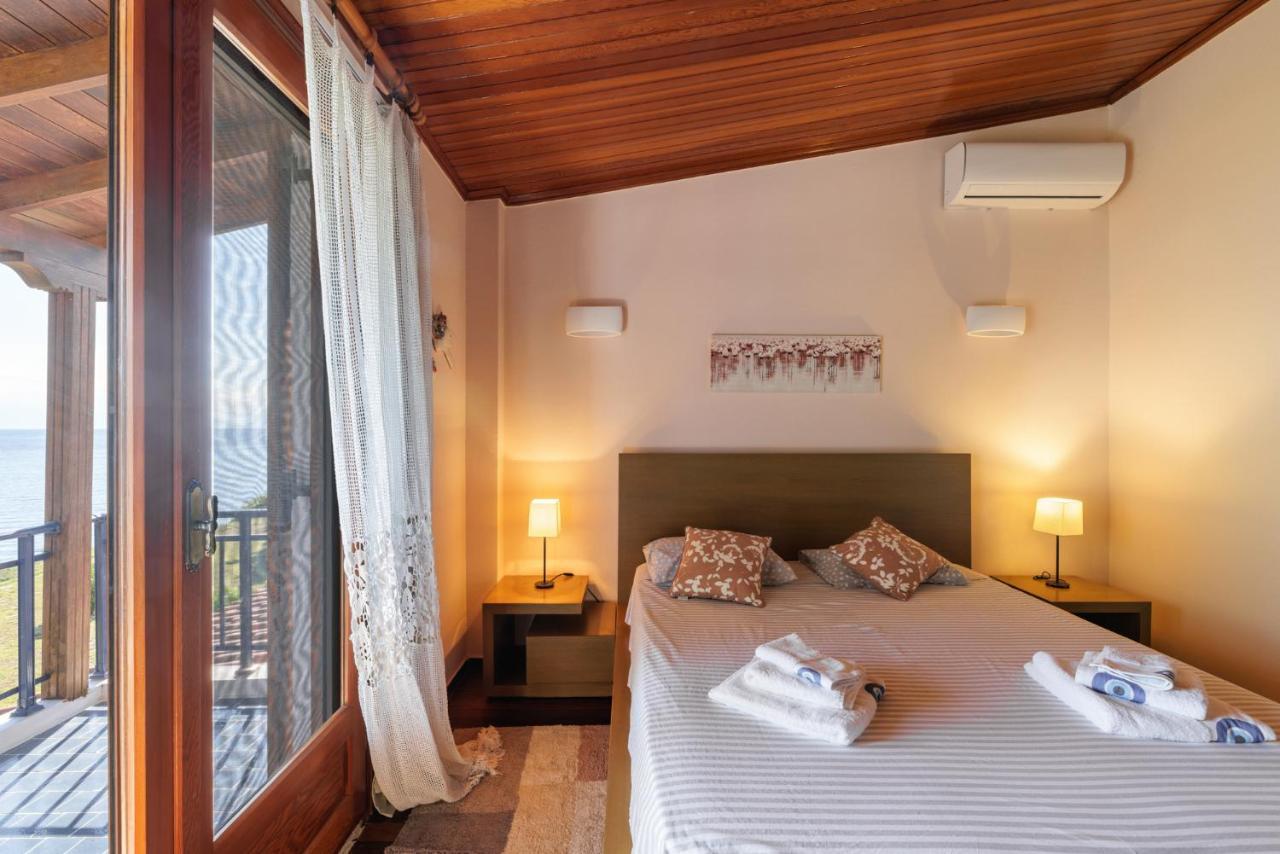 Luna Villa Private Beach Nea Iraklia Exteriér fotografie